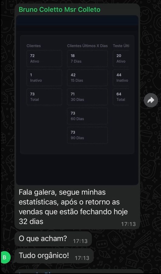 Estatísticas de aluno